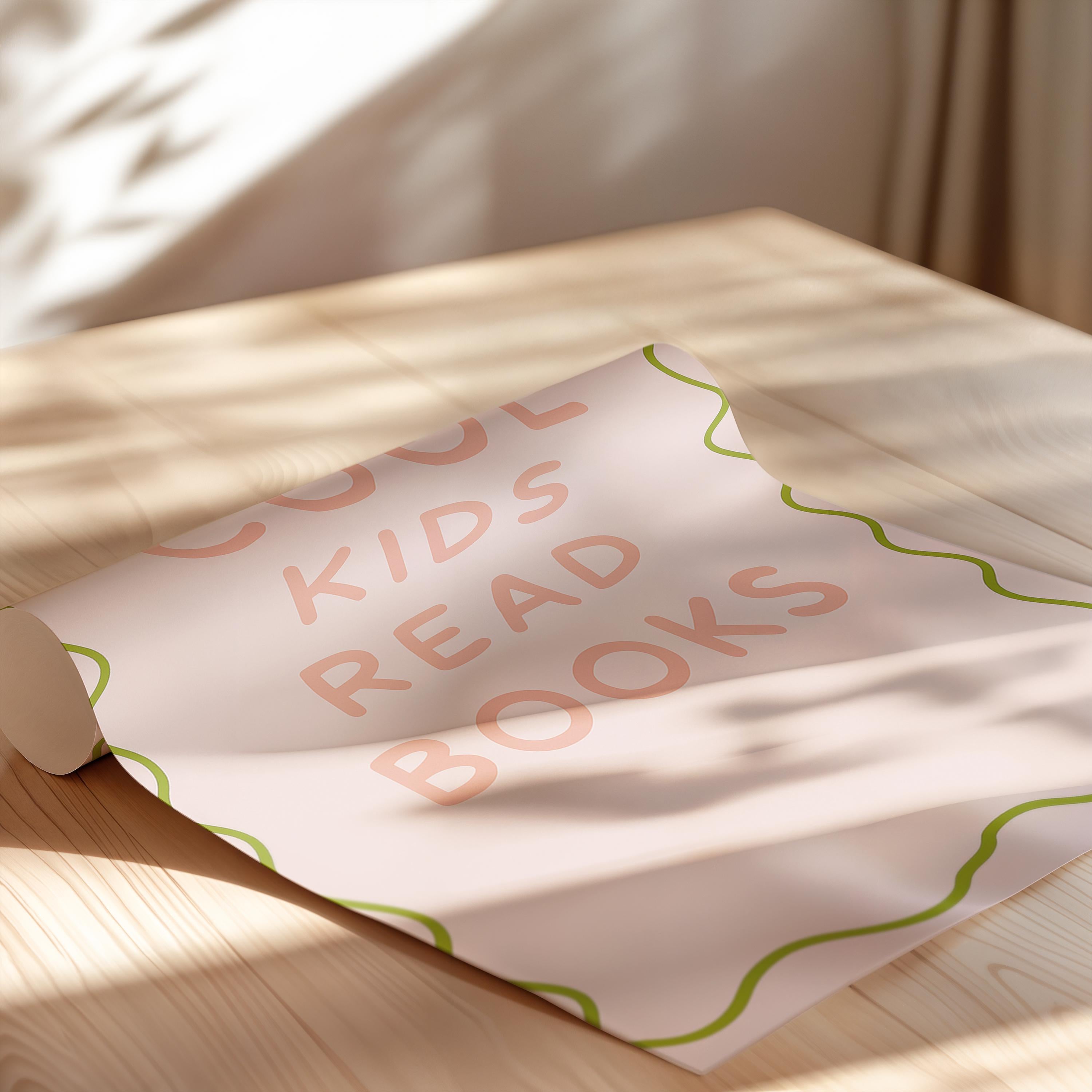 Cool Kids Read Books Poster