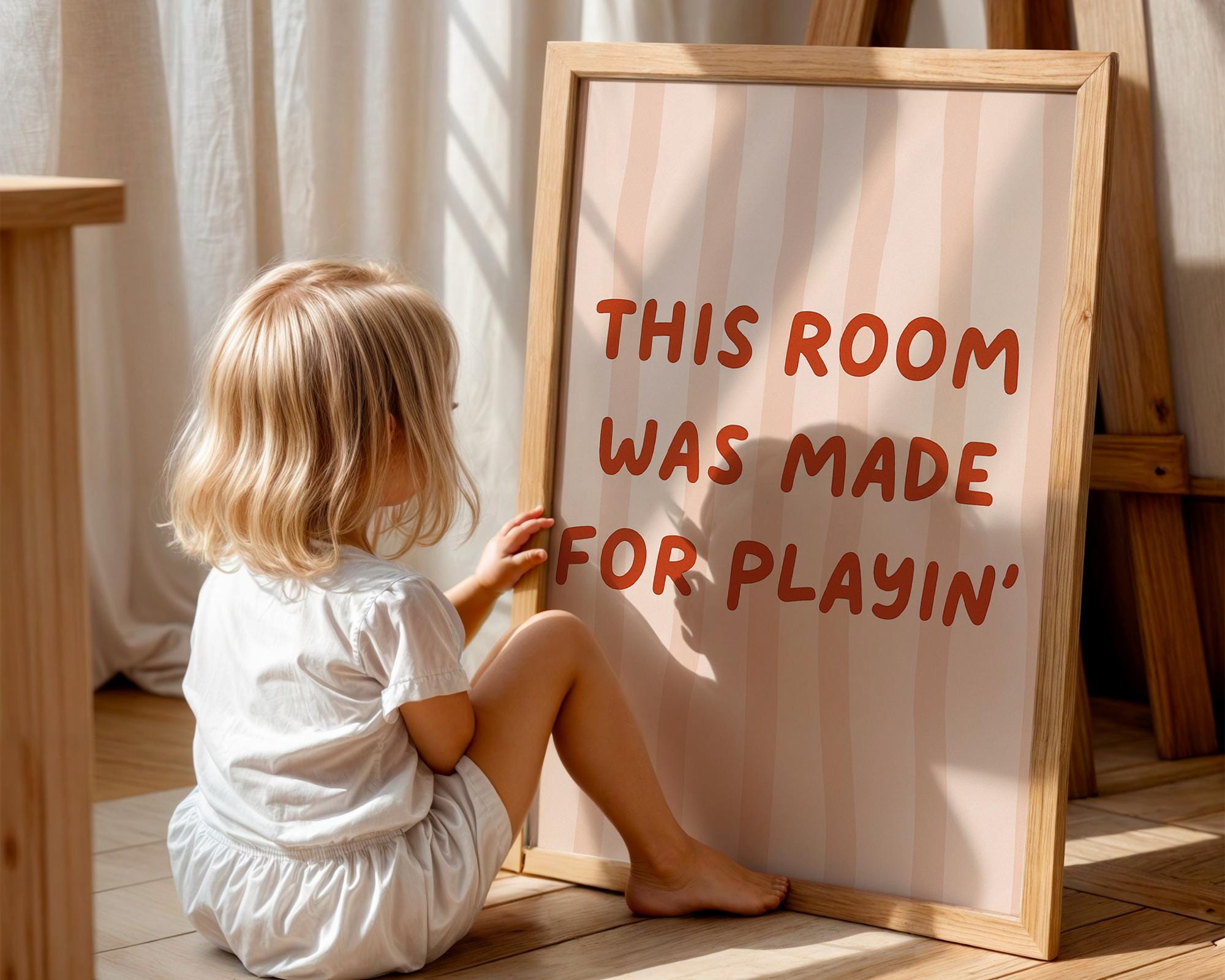 This Room Was Made for Playin' Poster