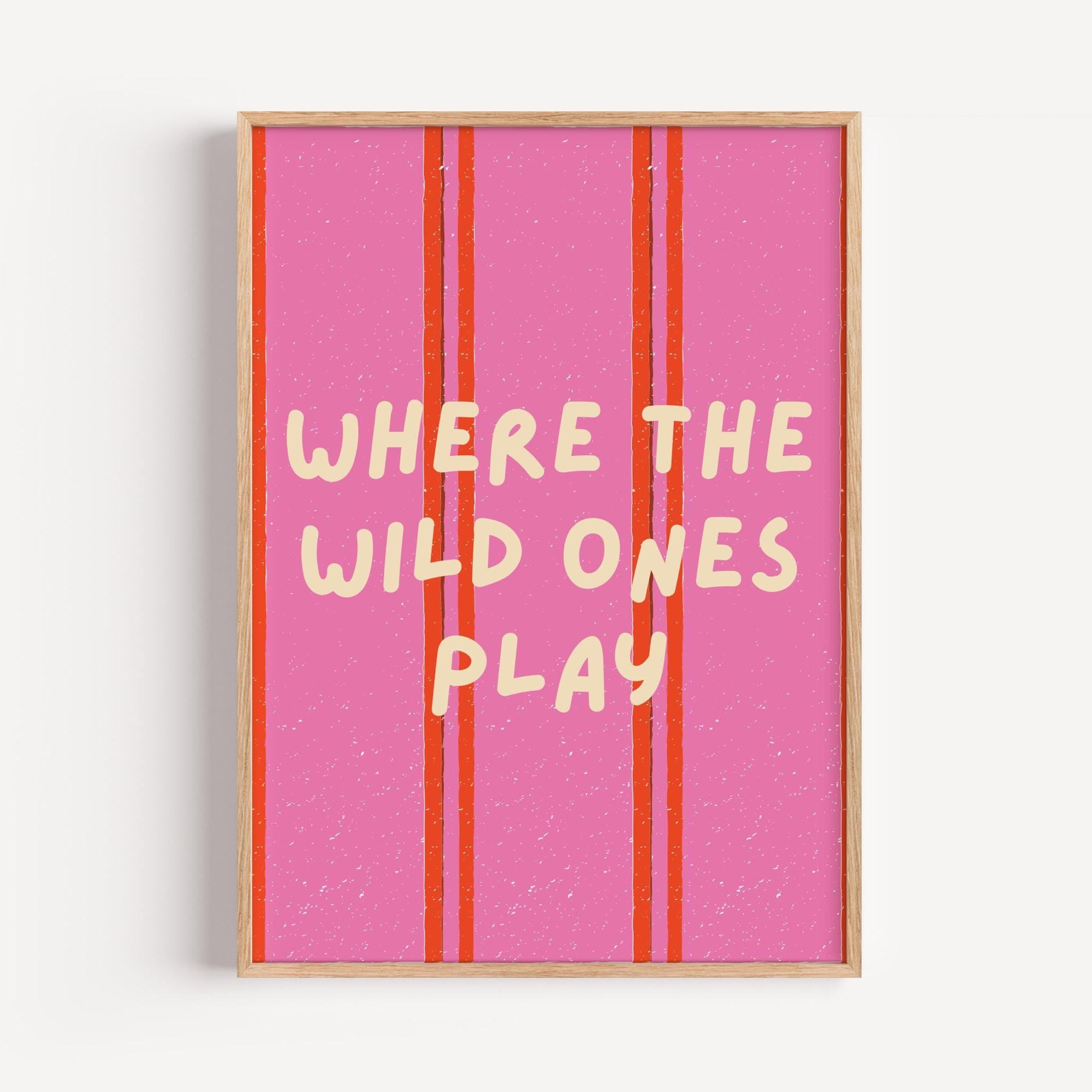 Where The Wild Ones Play Poster