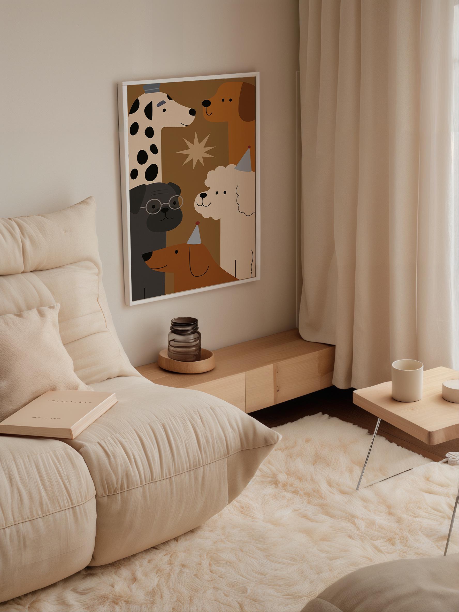 Fun Party Dogs Poster