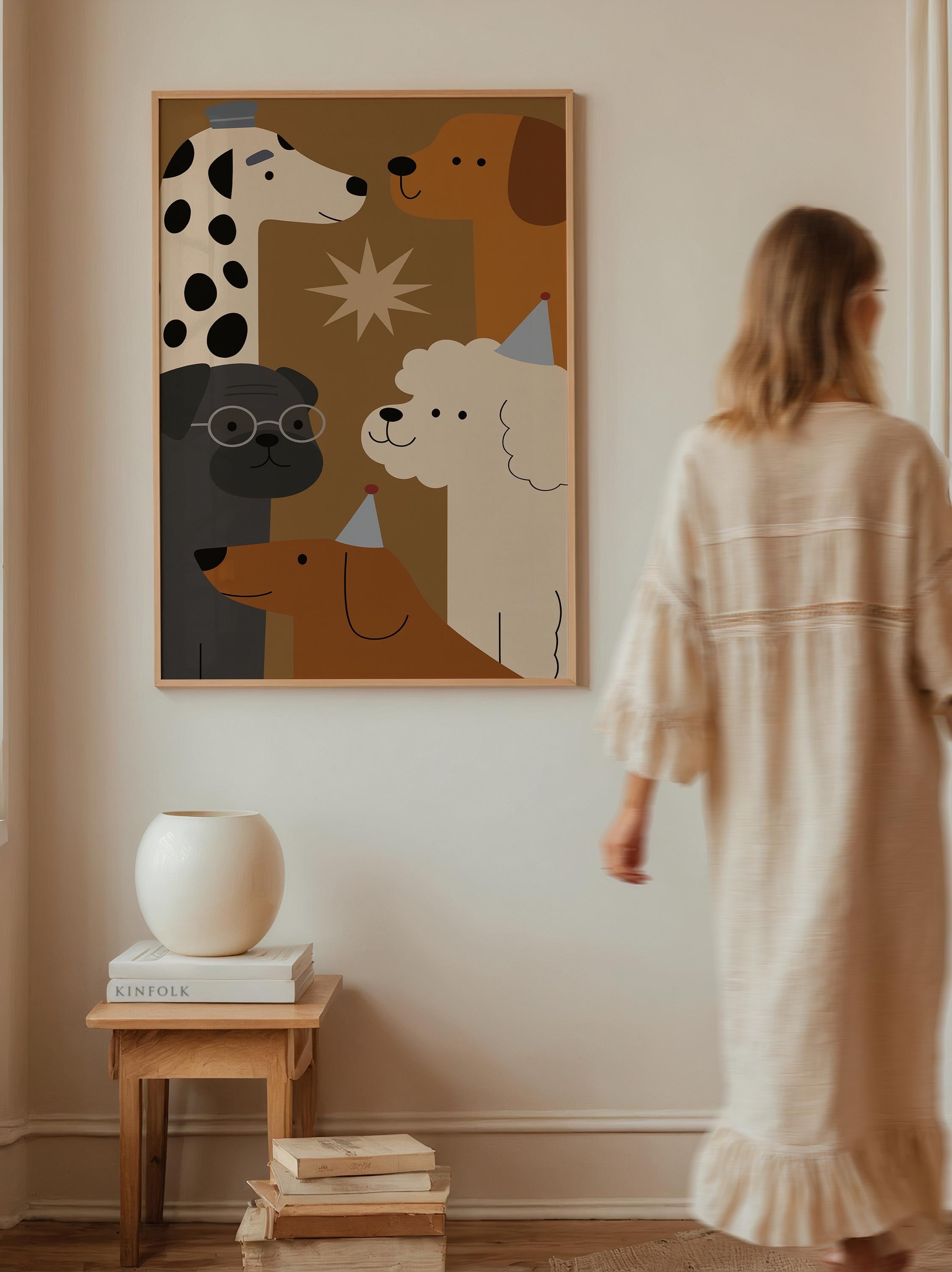 Fun Party Dogs Poster