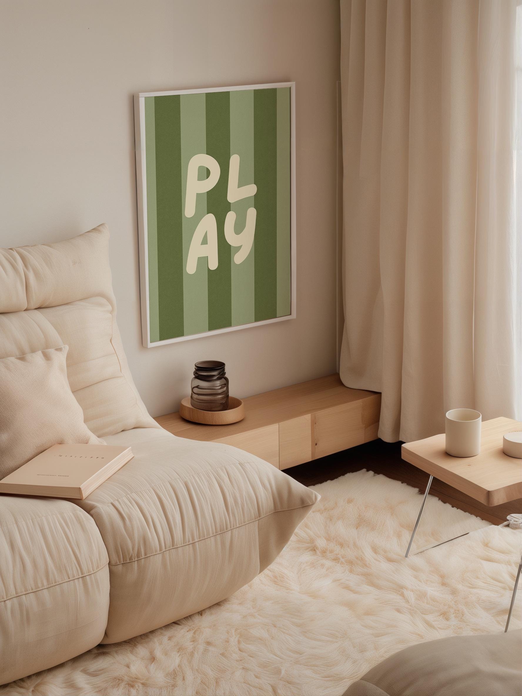PLAY Striped Poster