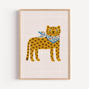 Leopard Wall Art Poster