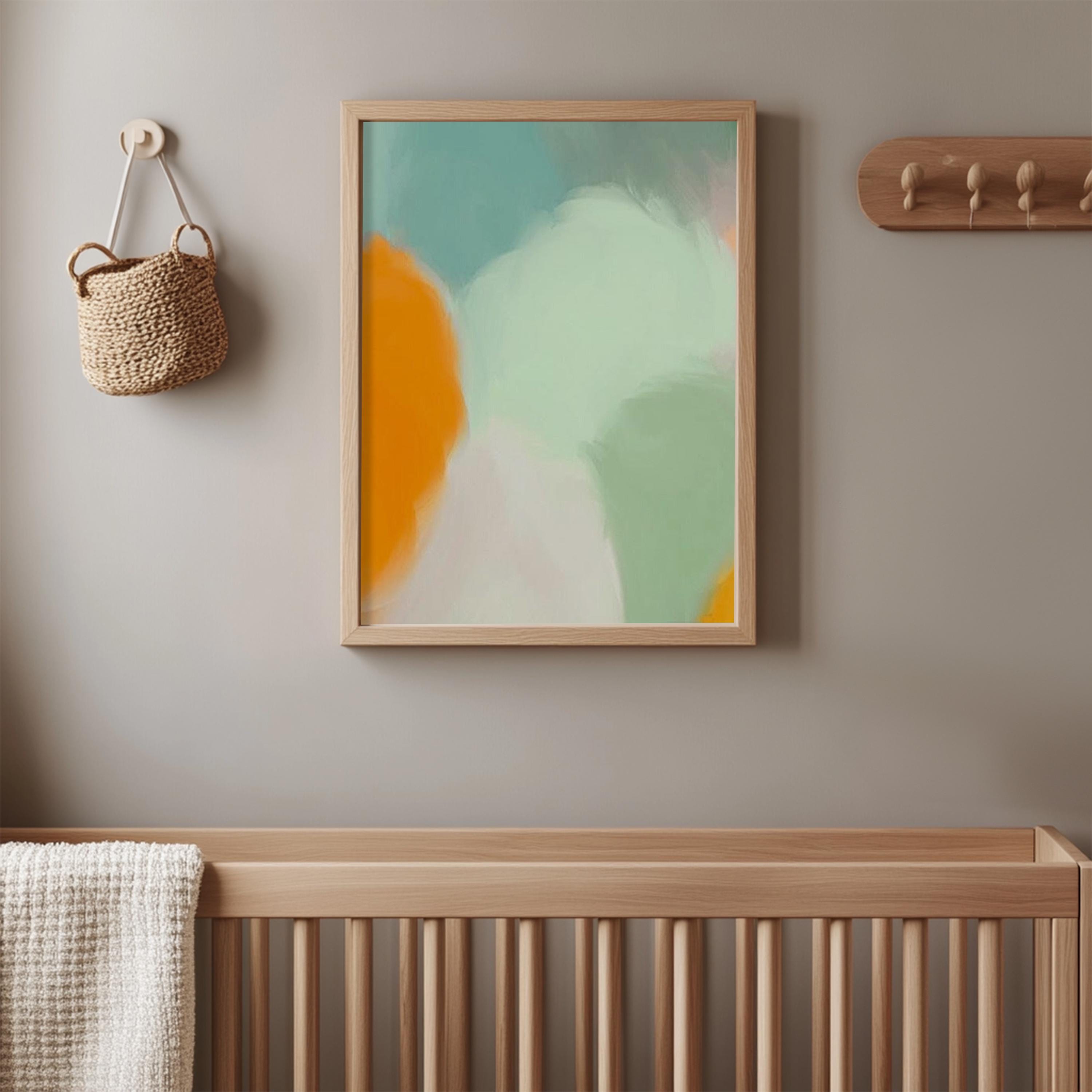 Abstract Pastel Wall Art Poster