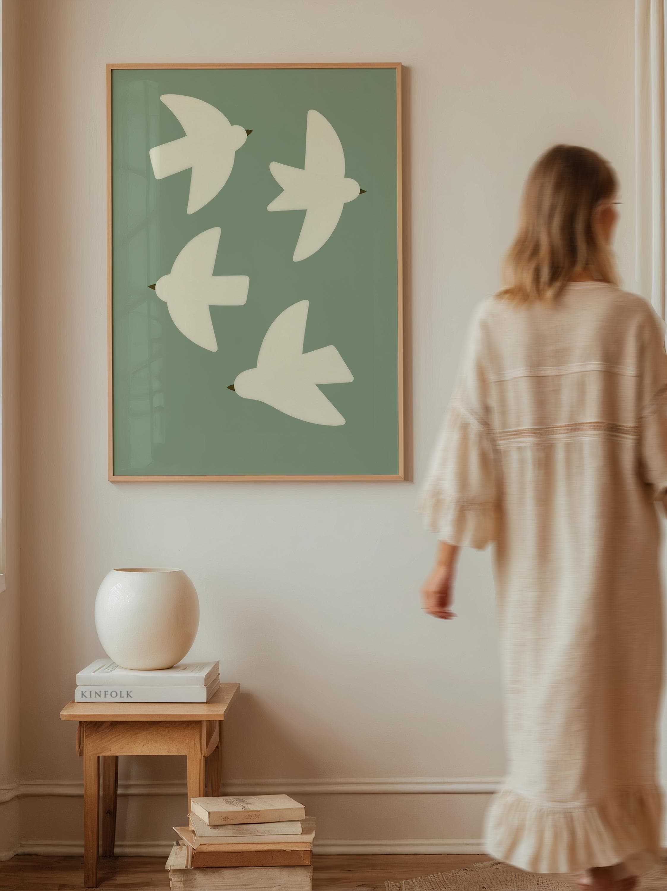 Minimalist Birds Poster