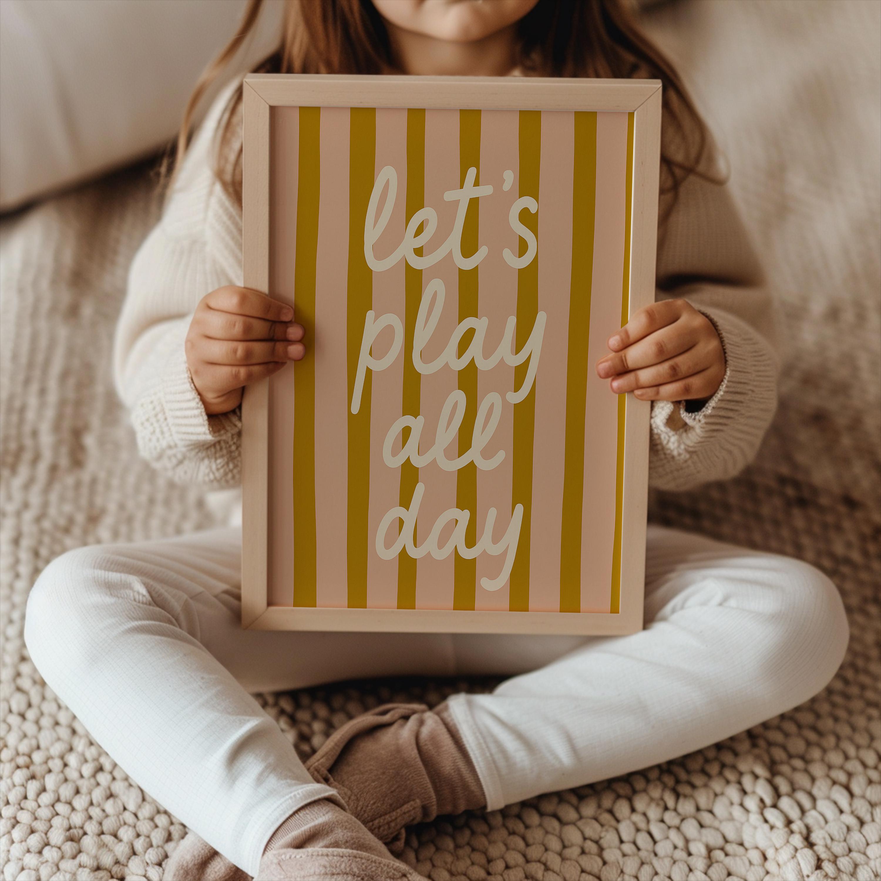 Let’s Play All Day Poster