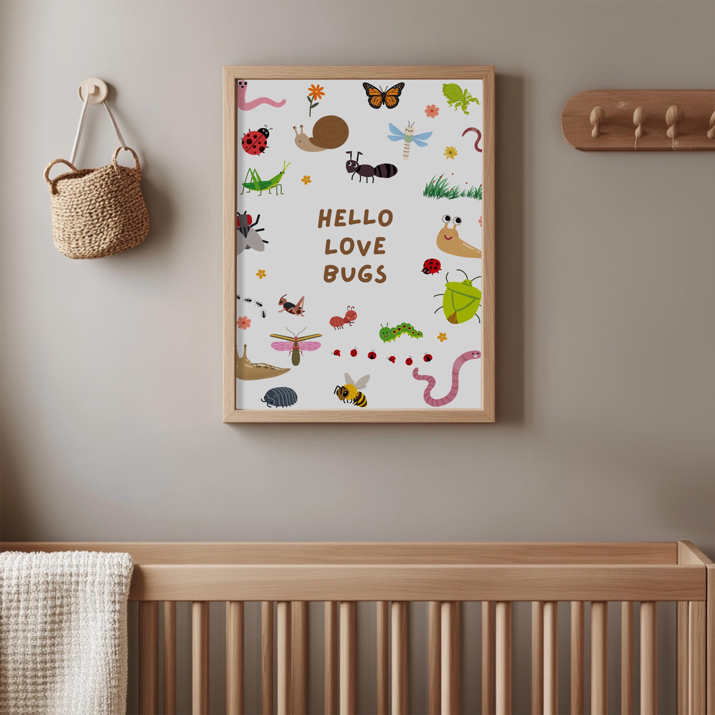 Hello Love Bugs Poster