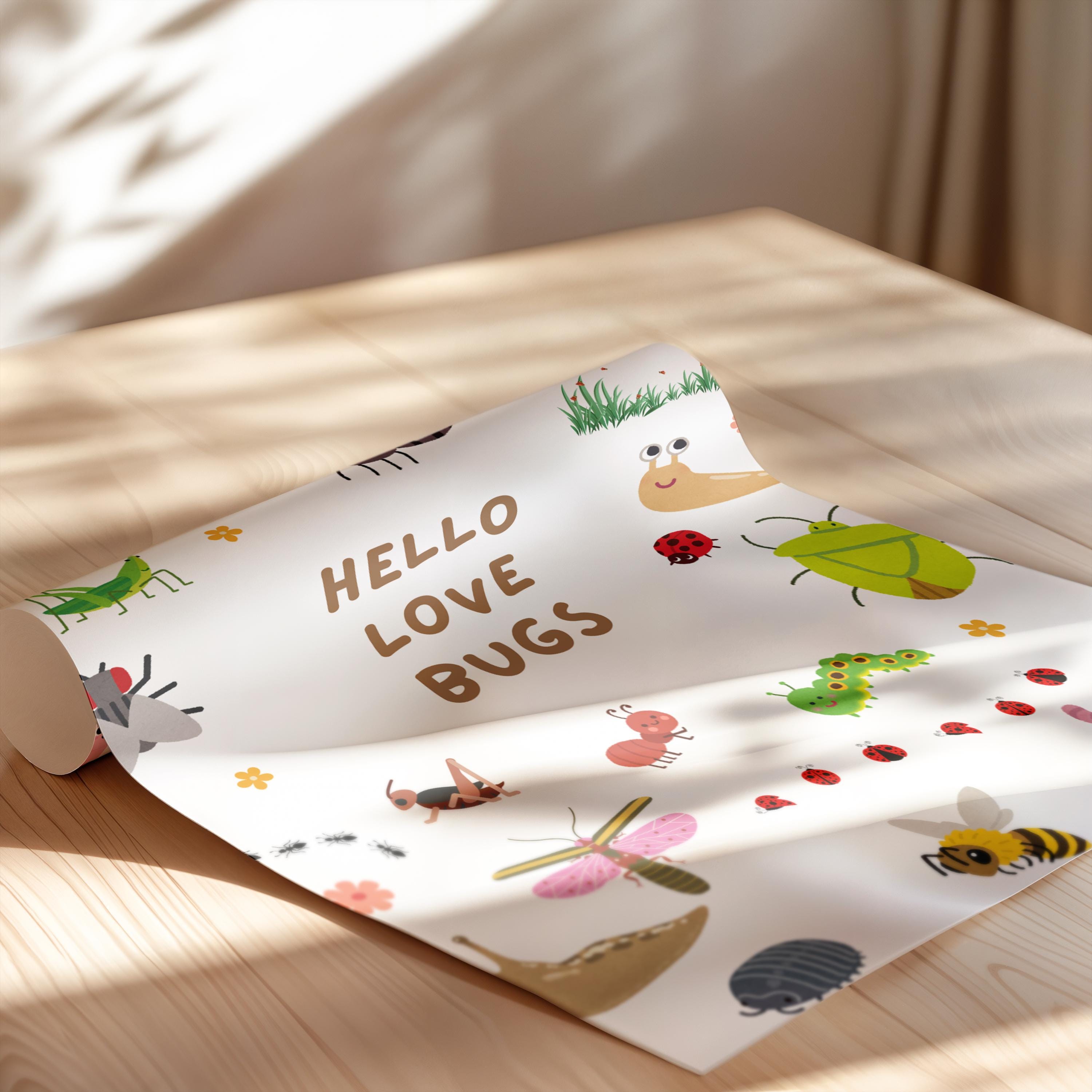 Hello Love Bugs Poster