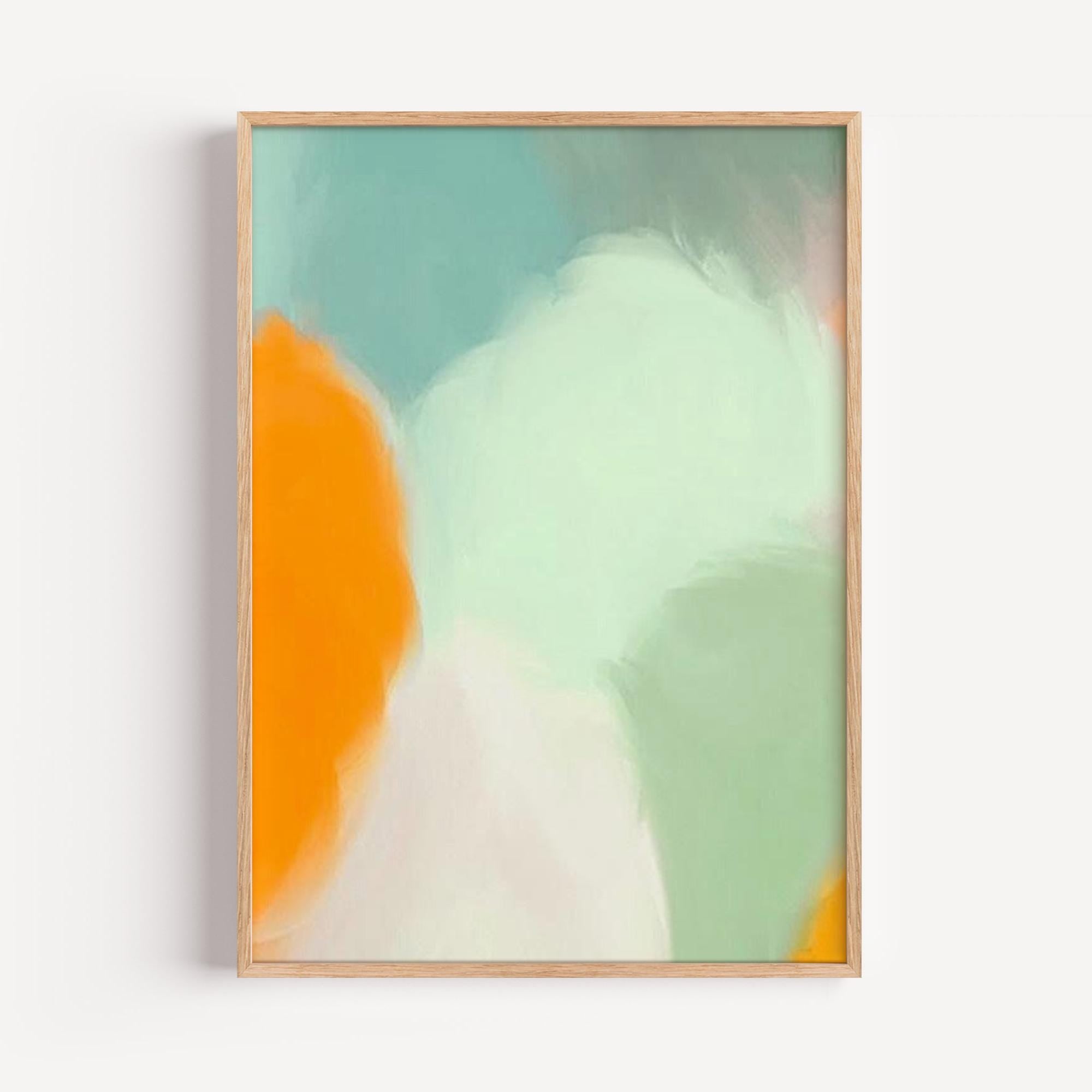 Abstract Pastel Wall Art Poster