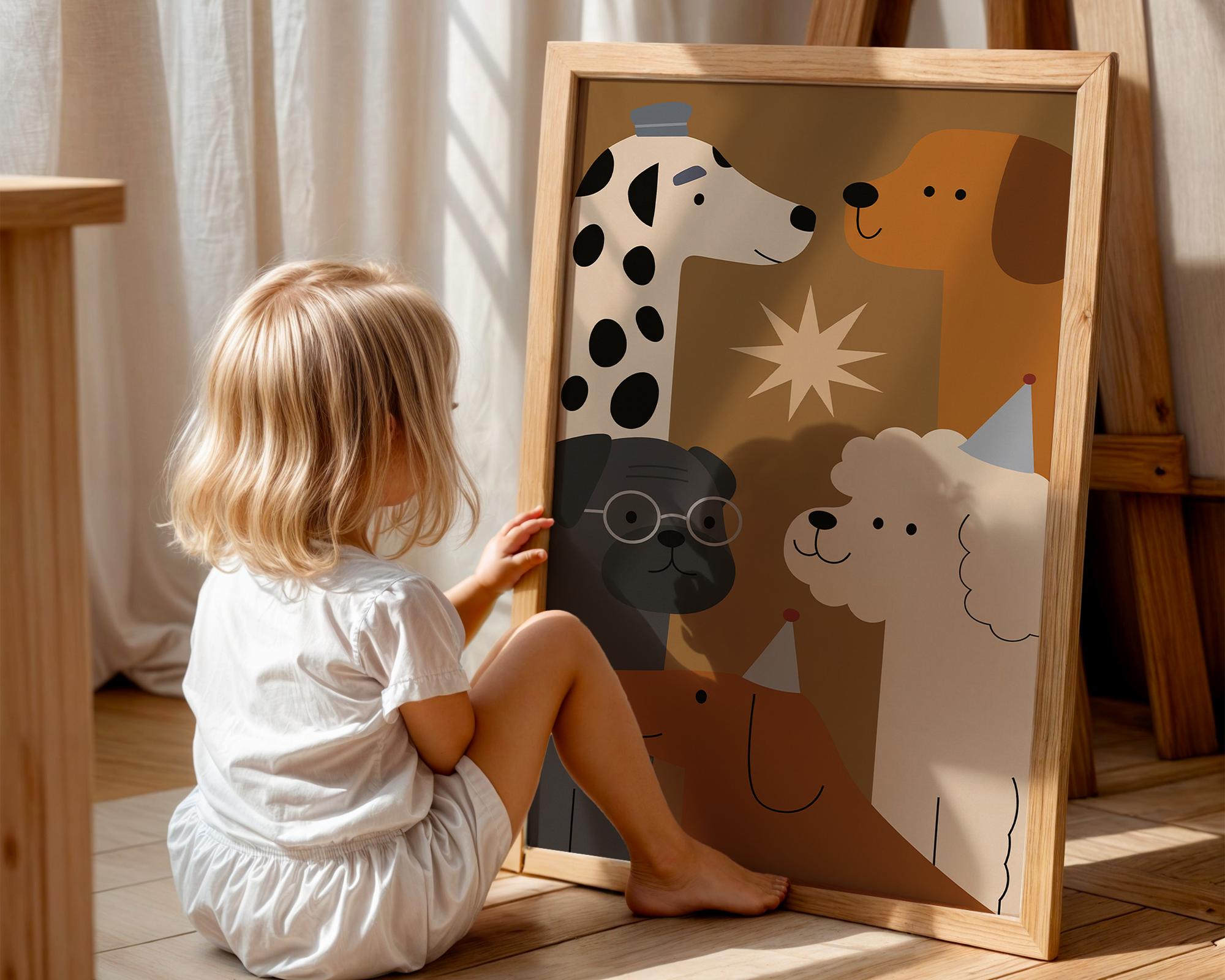 Fun Party Dogs Poster