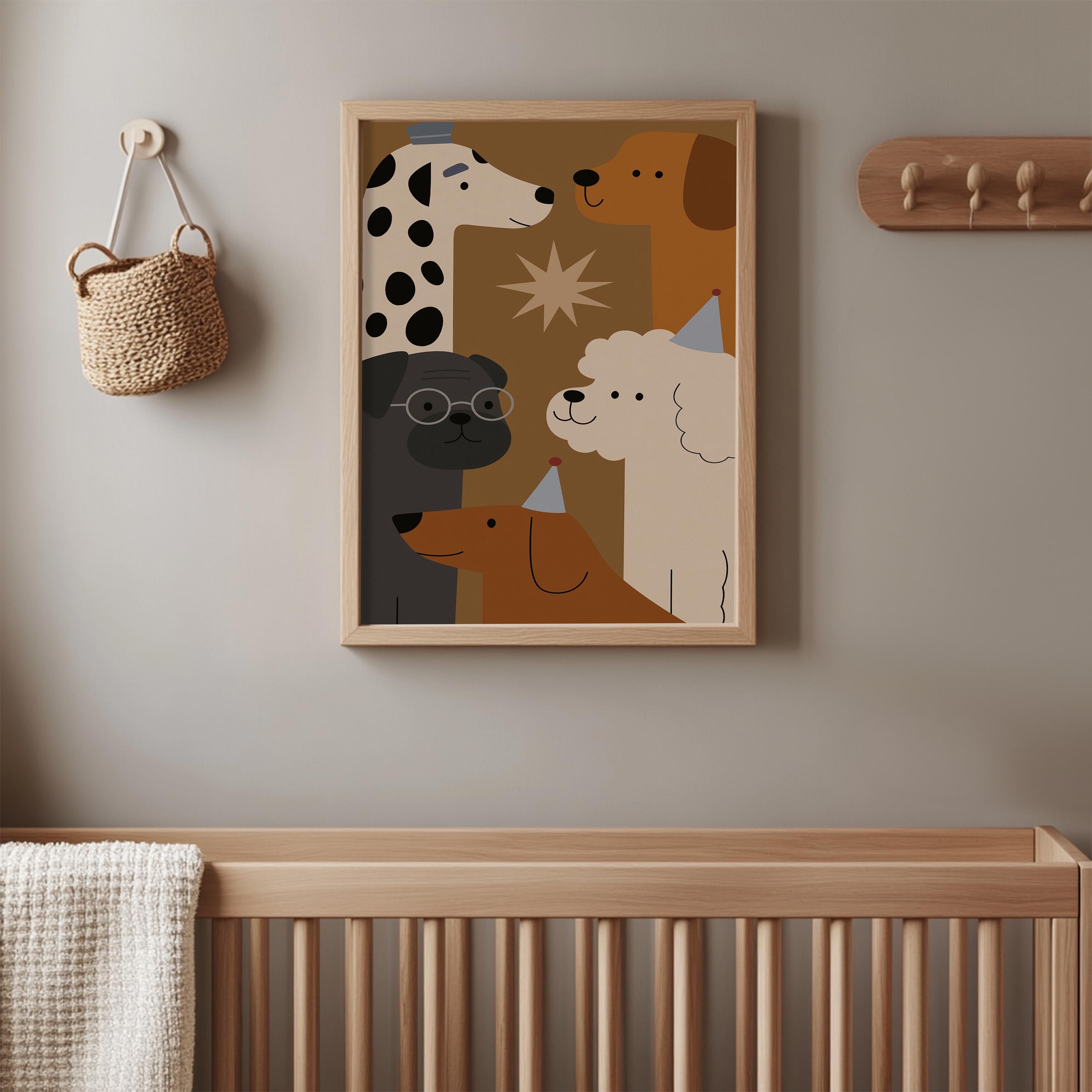 Fun Party Dogs Poster