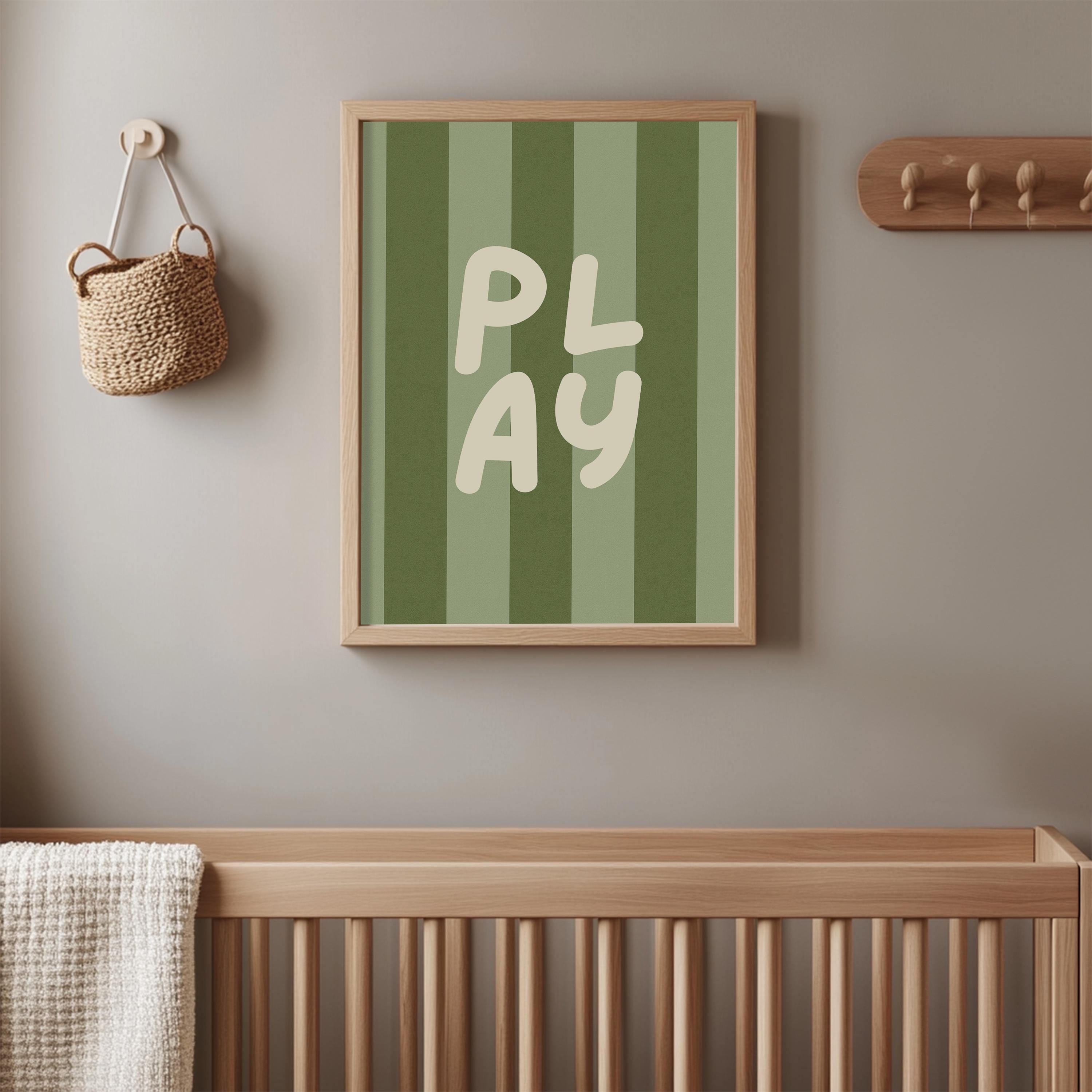 PLAY Striped Poster