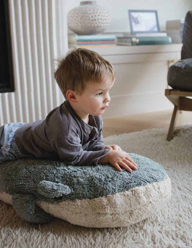 Willow the Whale Pouf