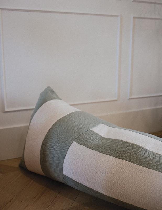 Daydream Lounger - Sage Stripes