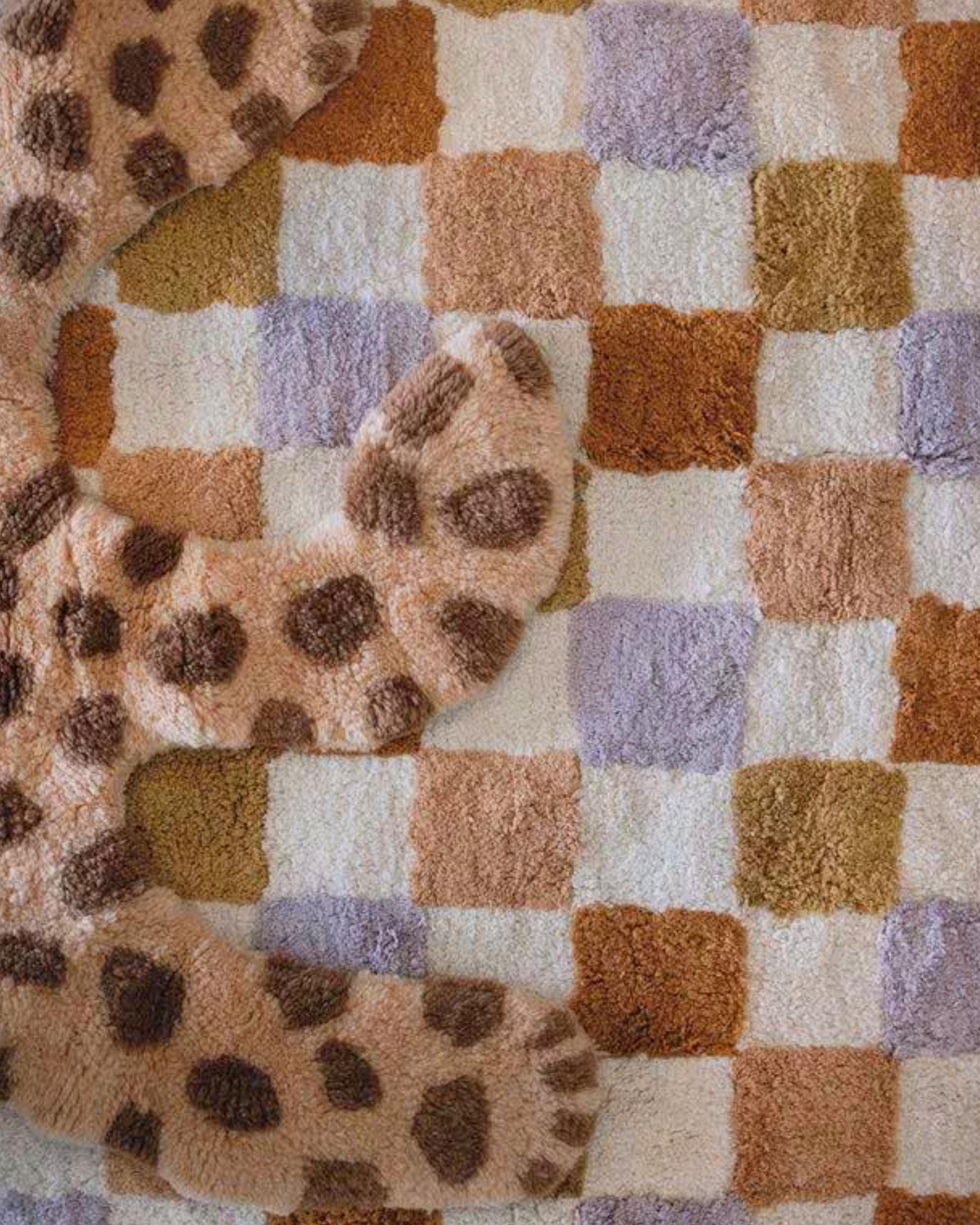 Vintage Check Rug