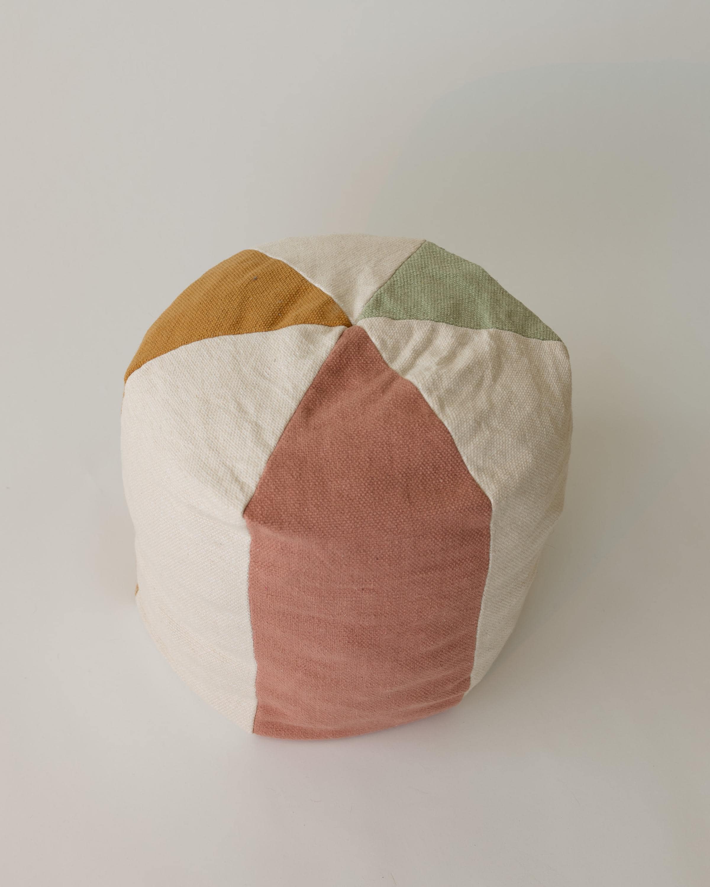 Sunny Days Colorblock Pouf