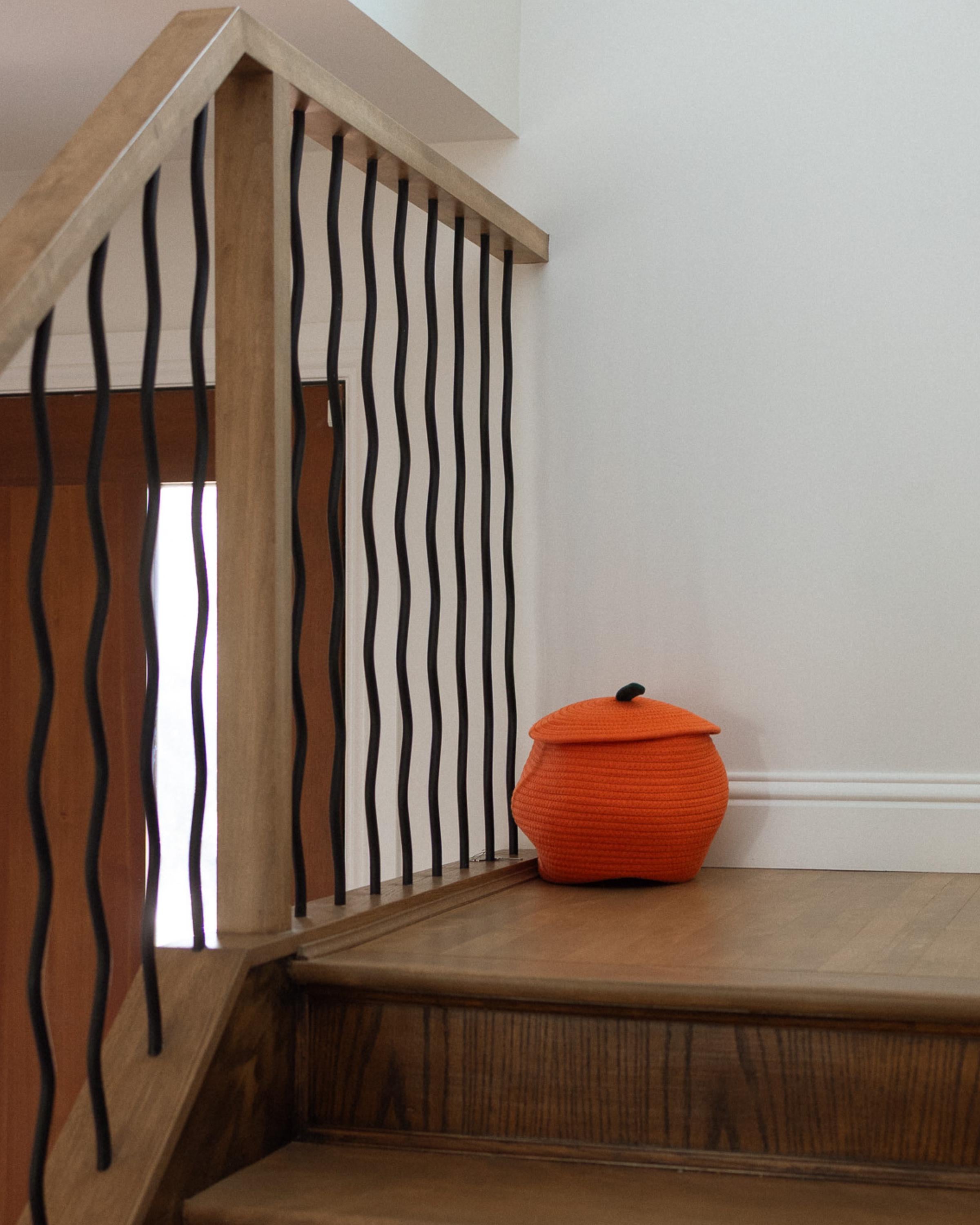 Orange Rope Basket