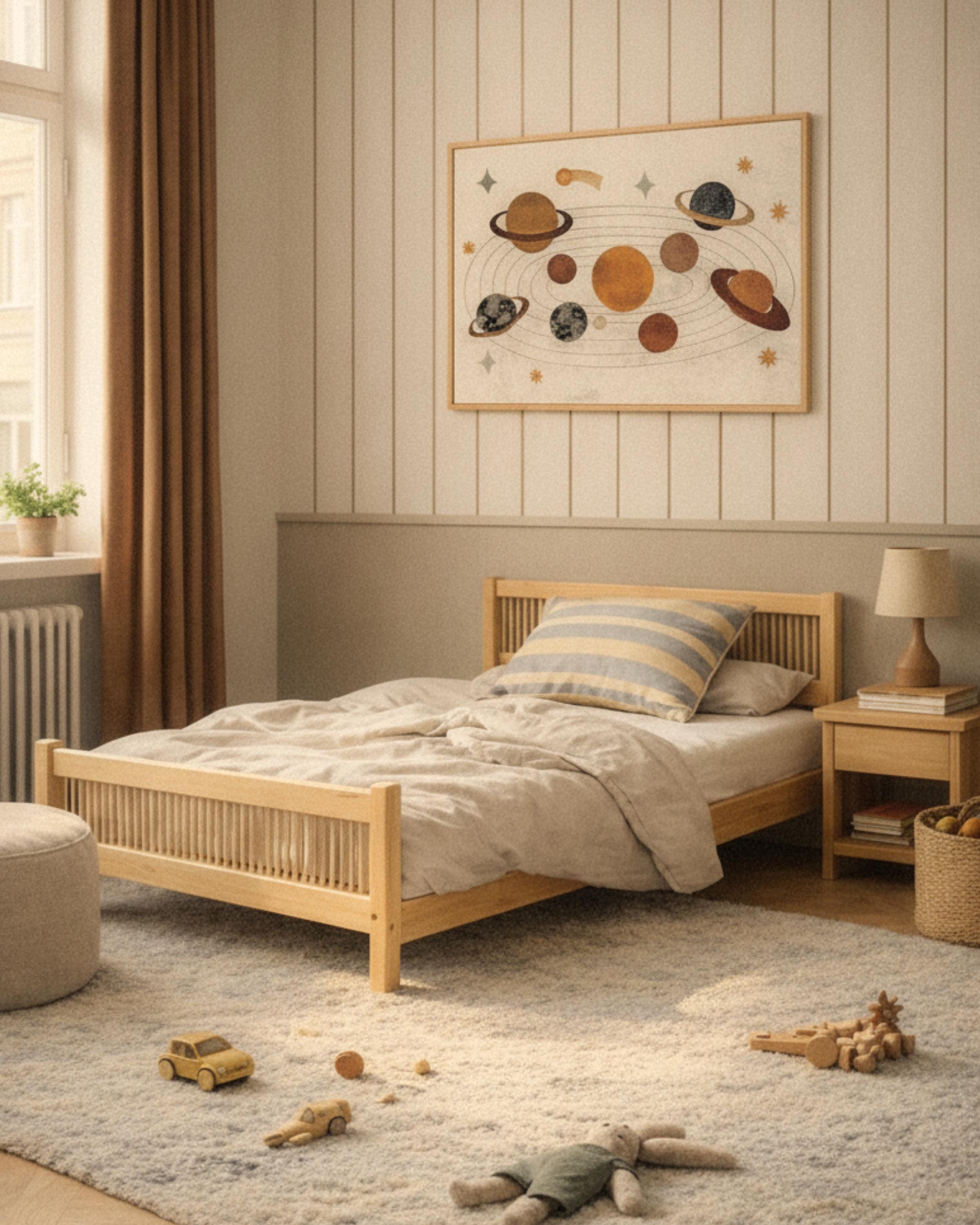 Solar System Canvas Wall Hanging