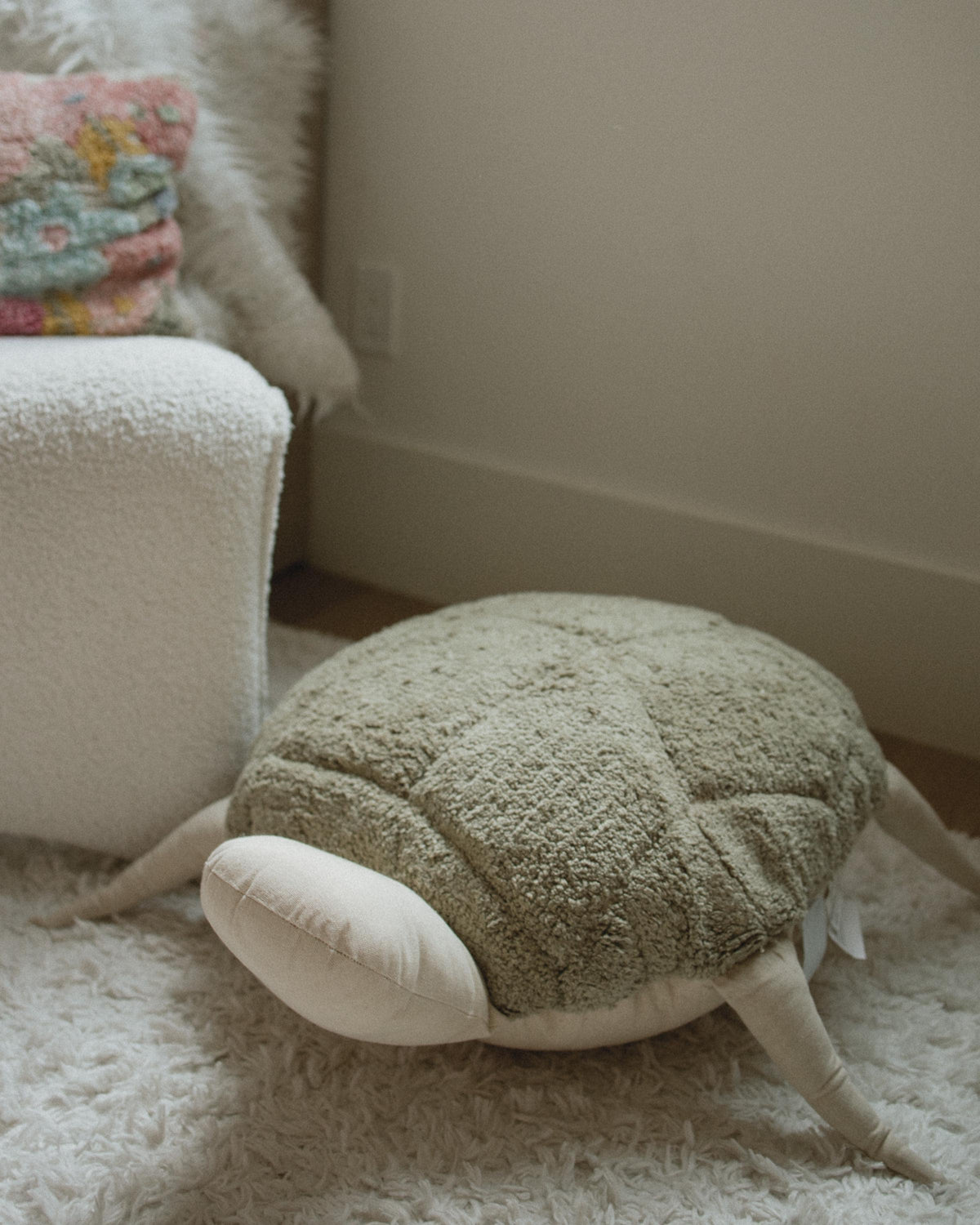 Sandy the Sea Turtle Pouf