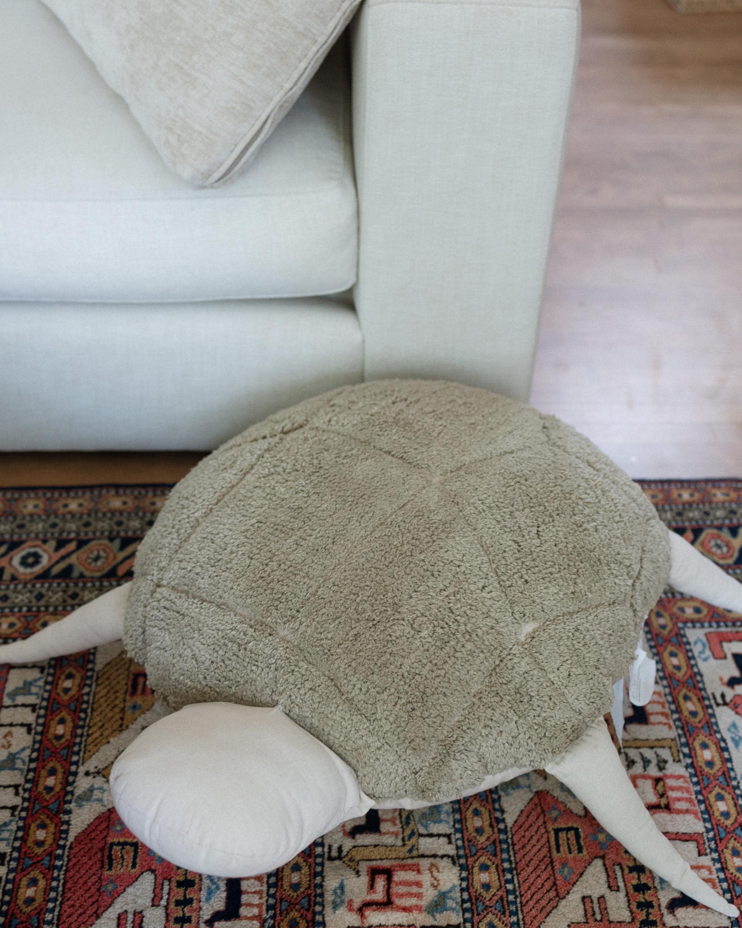 Sandy the Sea Turtle Pouf