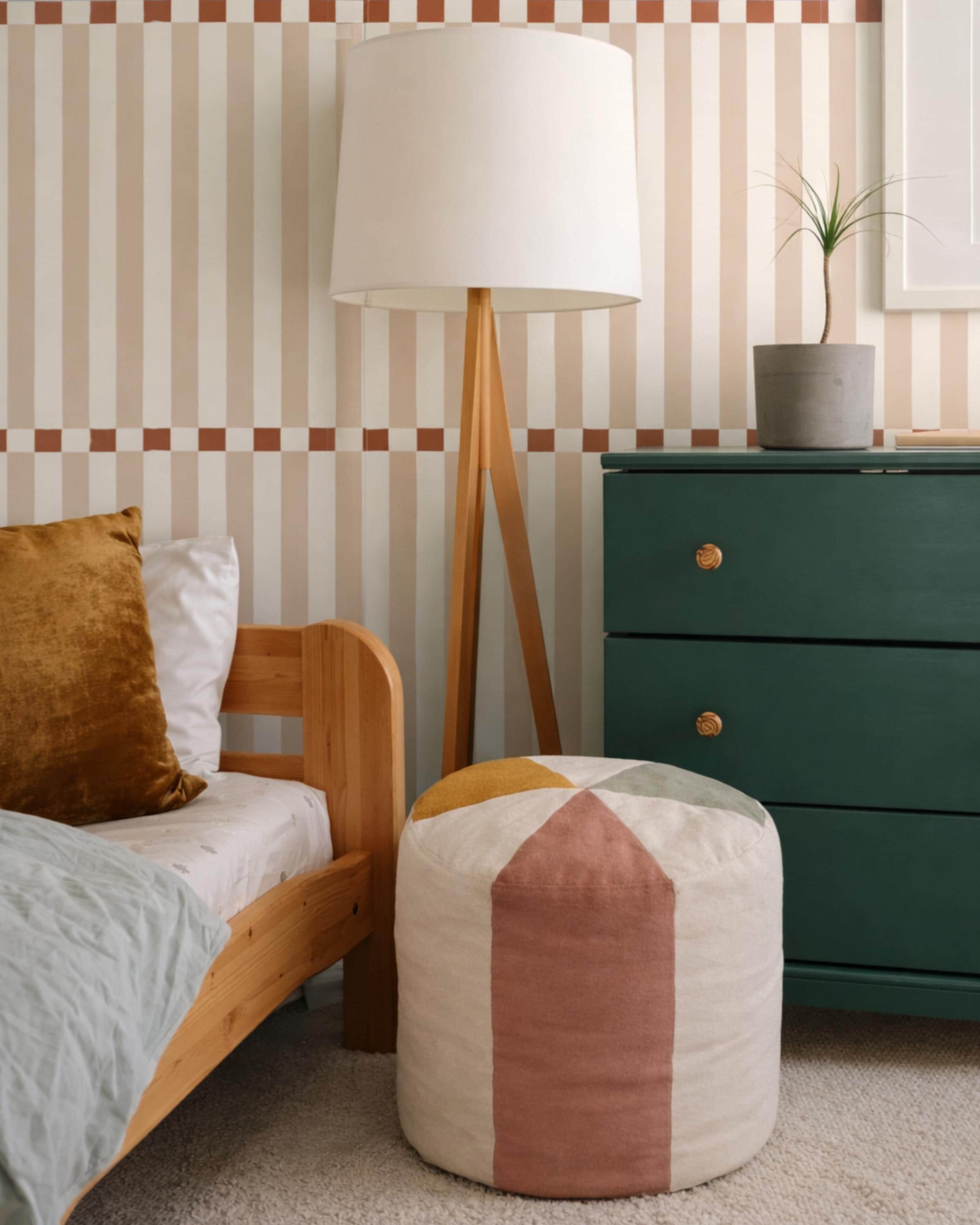 Sunny Days Colorblock Pouf