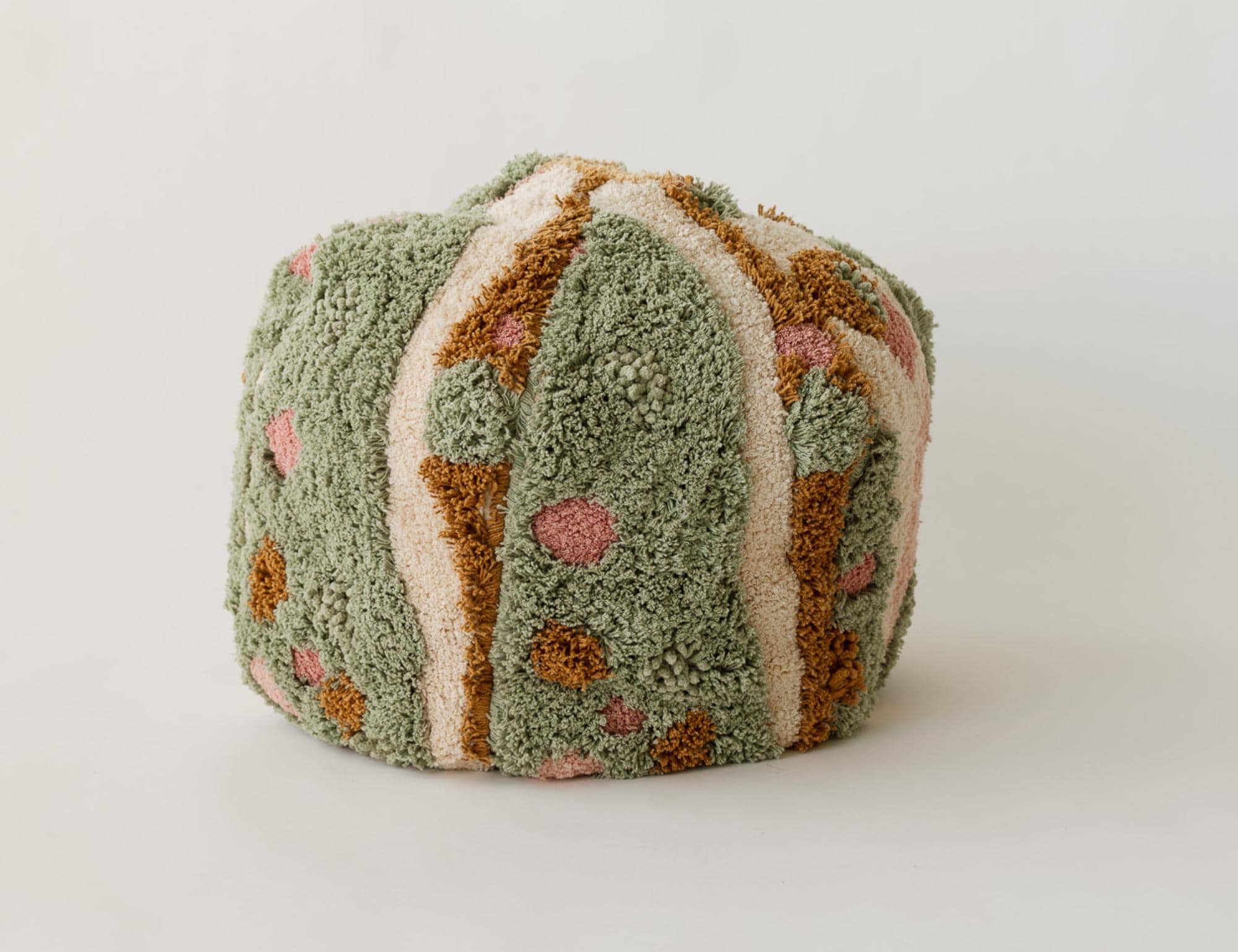 Meadow Play Textured Pouf