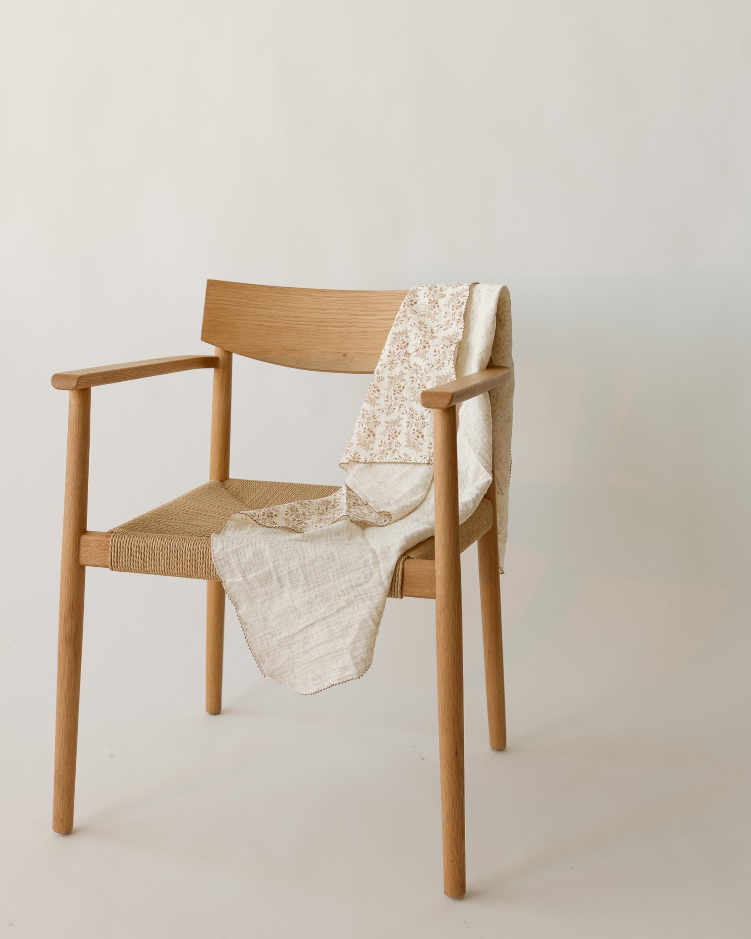 Double-Layer Cotton Muslin Swaddle Blanket – Vintage Floral