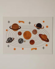 Solar System Canvas Wall Hanging