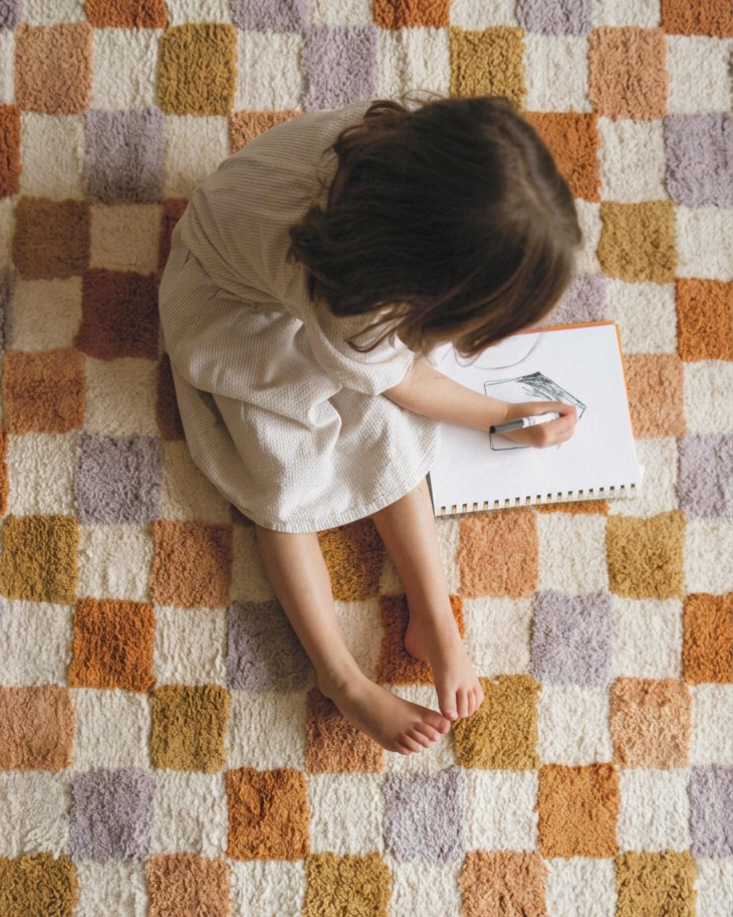 Vintage Check Rug