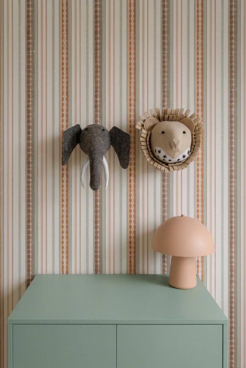 Leo the Lion – Felt Animal Wall Mount