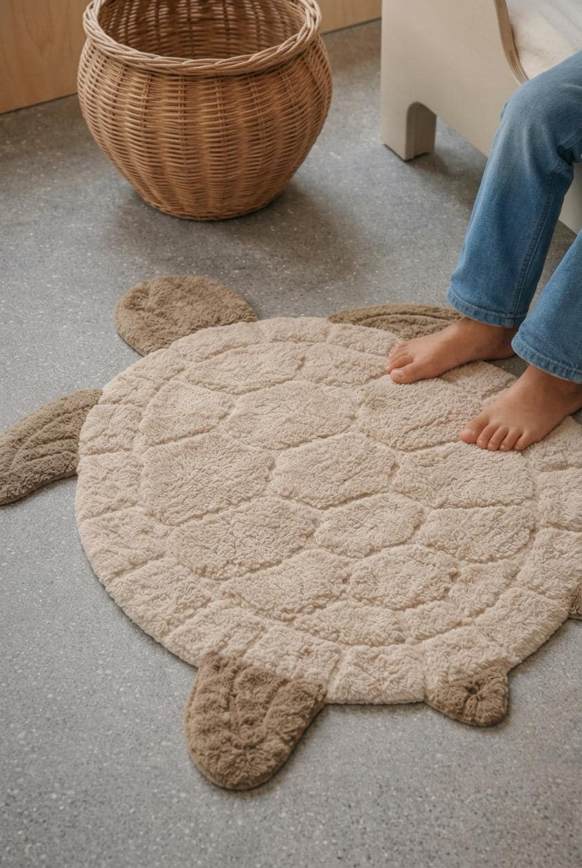 Shelly the Turtle Rug