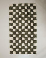 Olive Check Rug