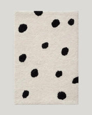 Cream Polka Dot Bath Mat
