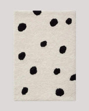 Cream Polka Dot Bath Mat
