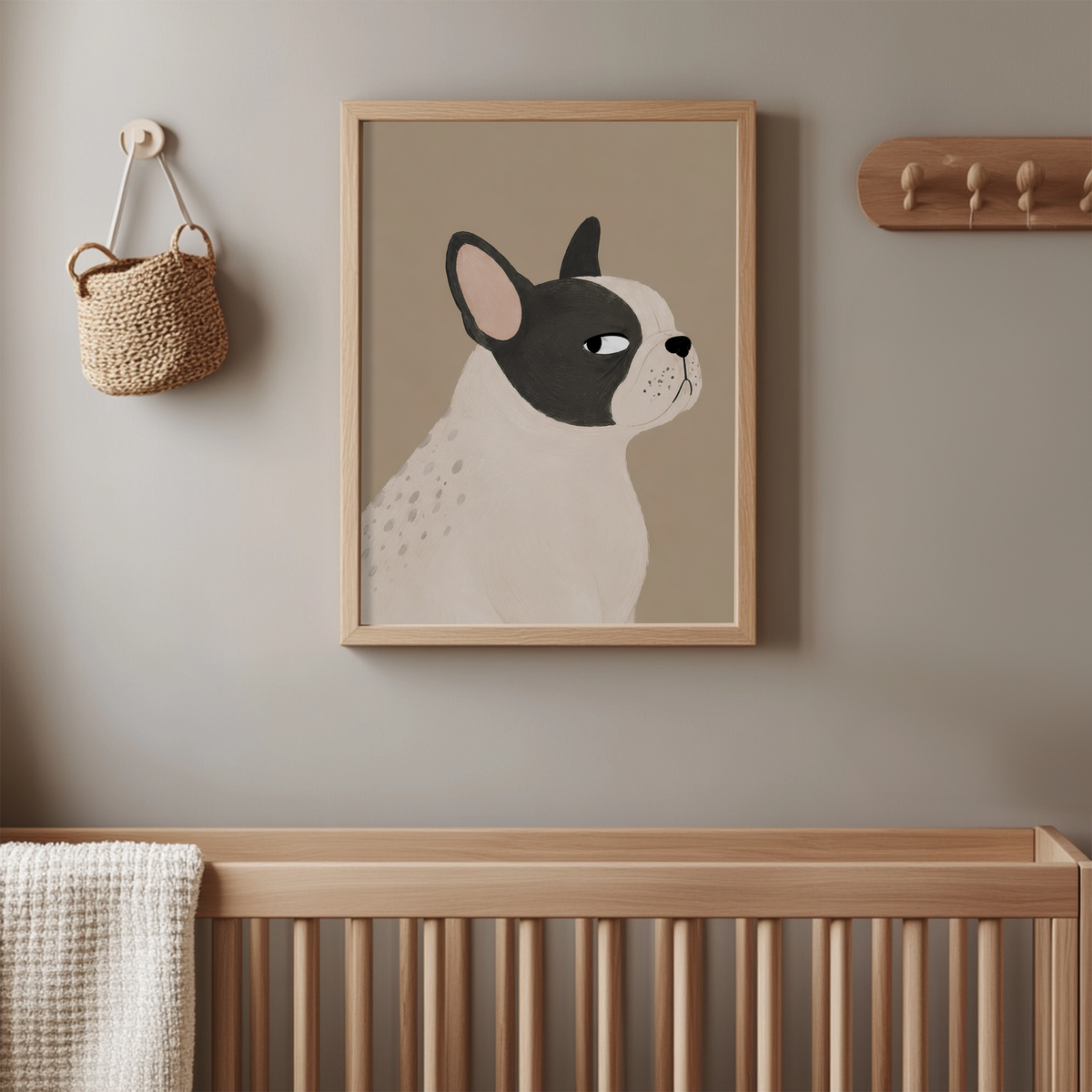 French Bulldog Wall Art Poster