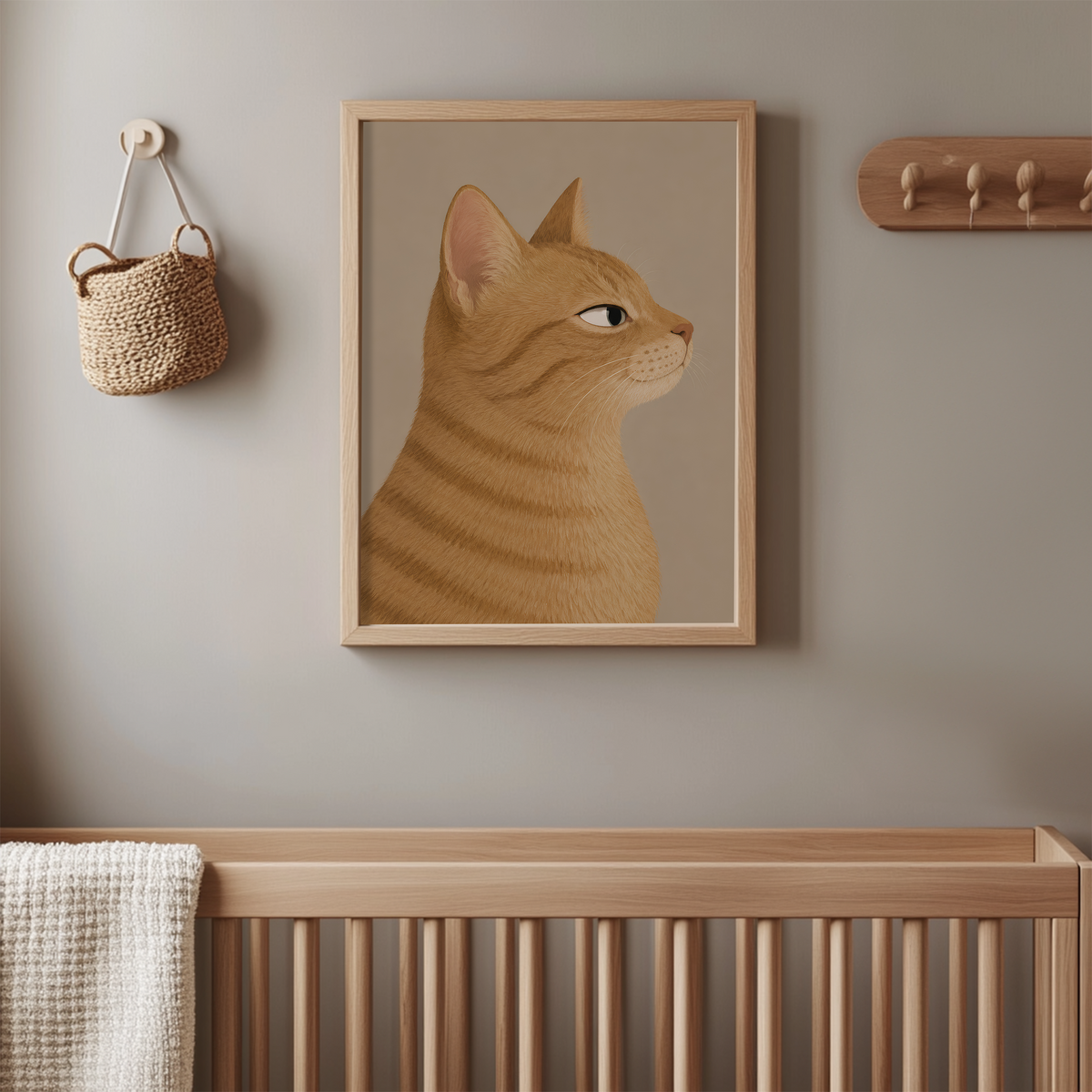 Cat Wall Art Poster