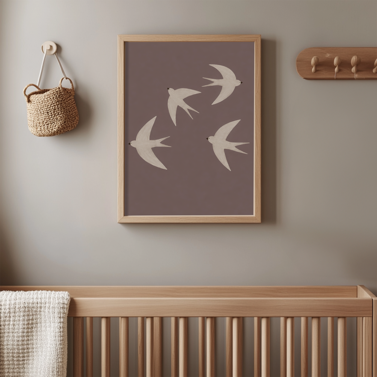 Swallow Bird Wall Art Poster