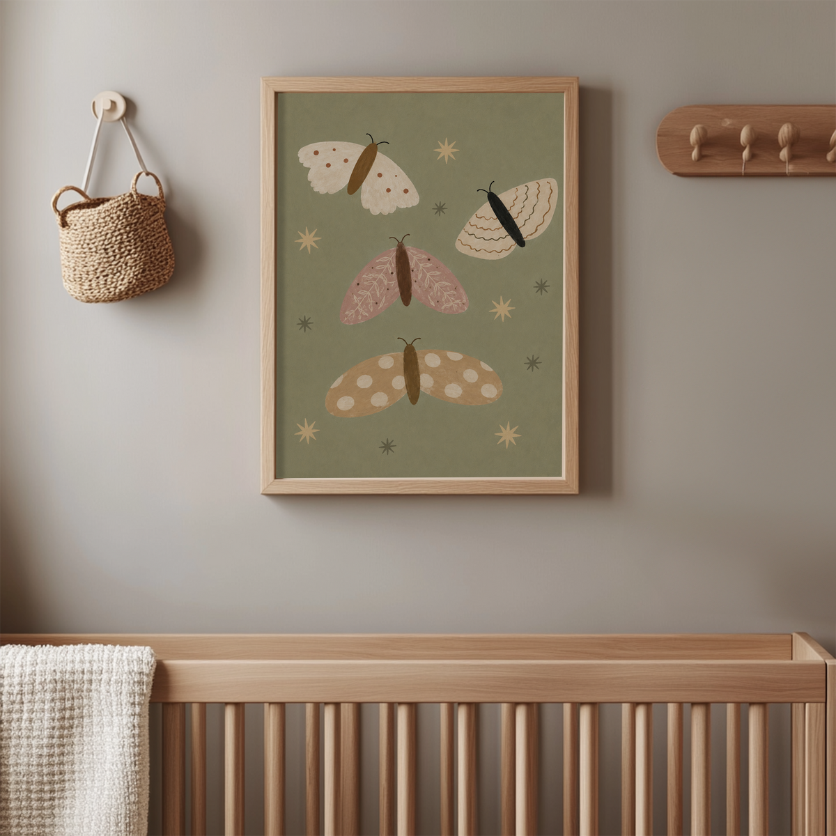 Moth Wall Art Poster