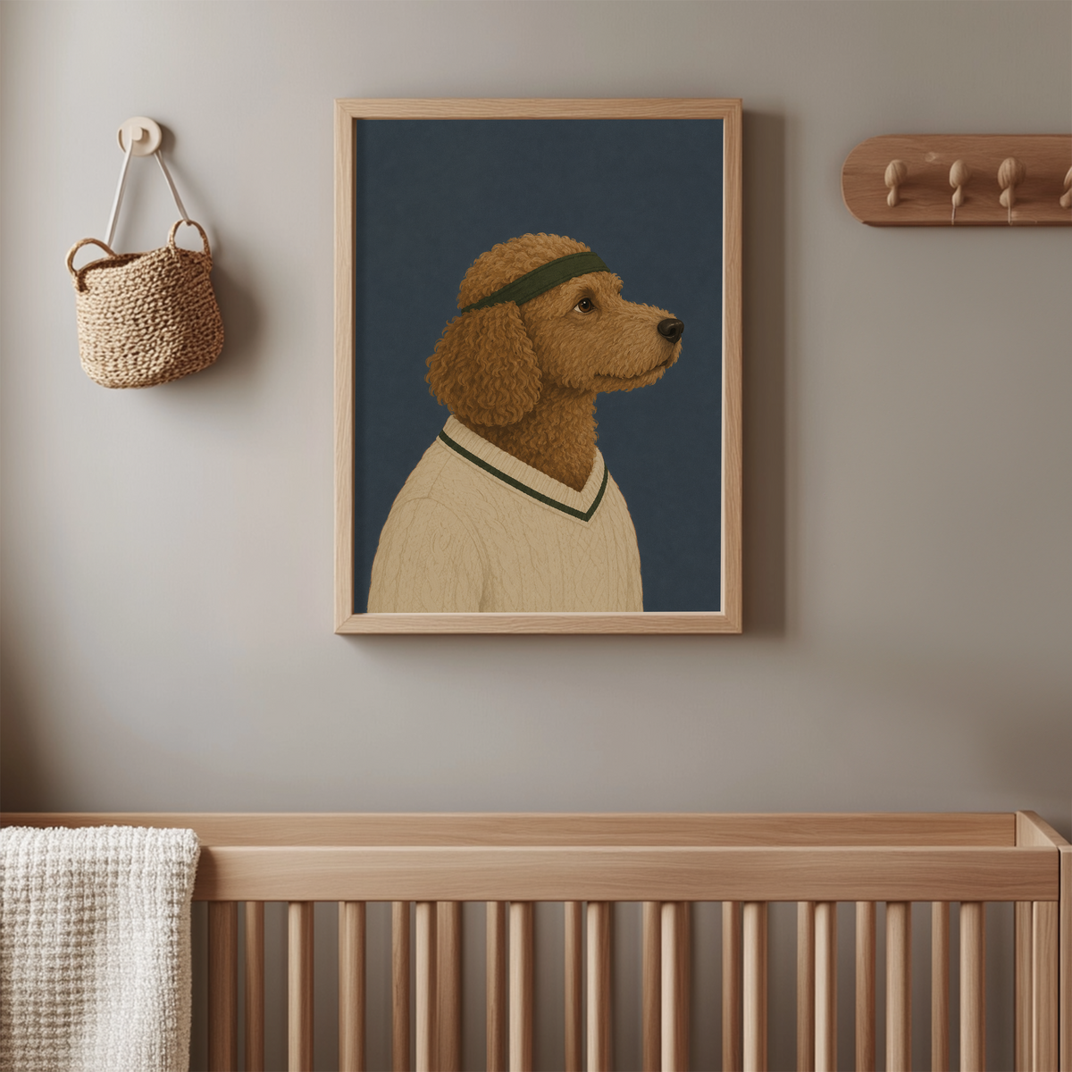 Poodle Wall Art Poster