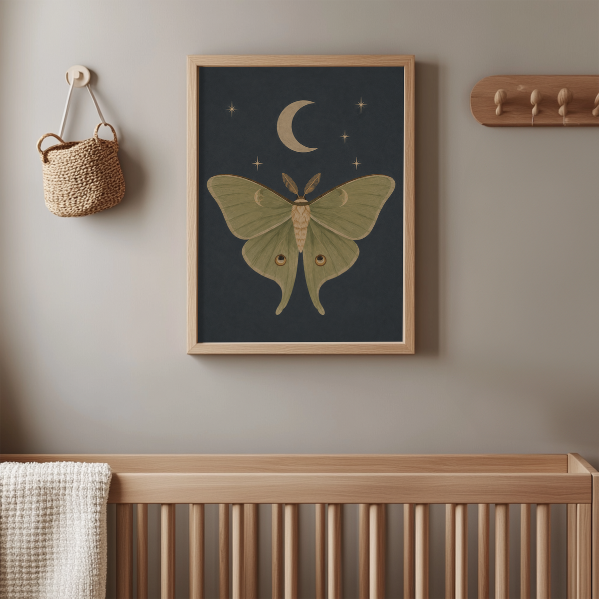 Luna Moth Wall Art Poster