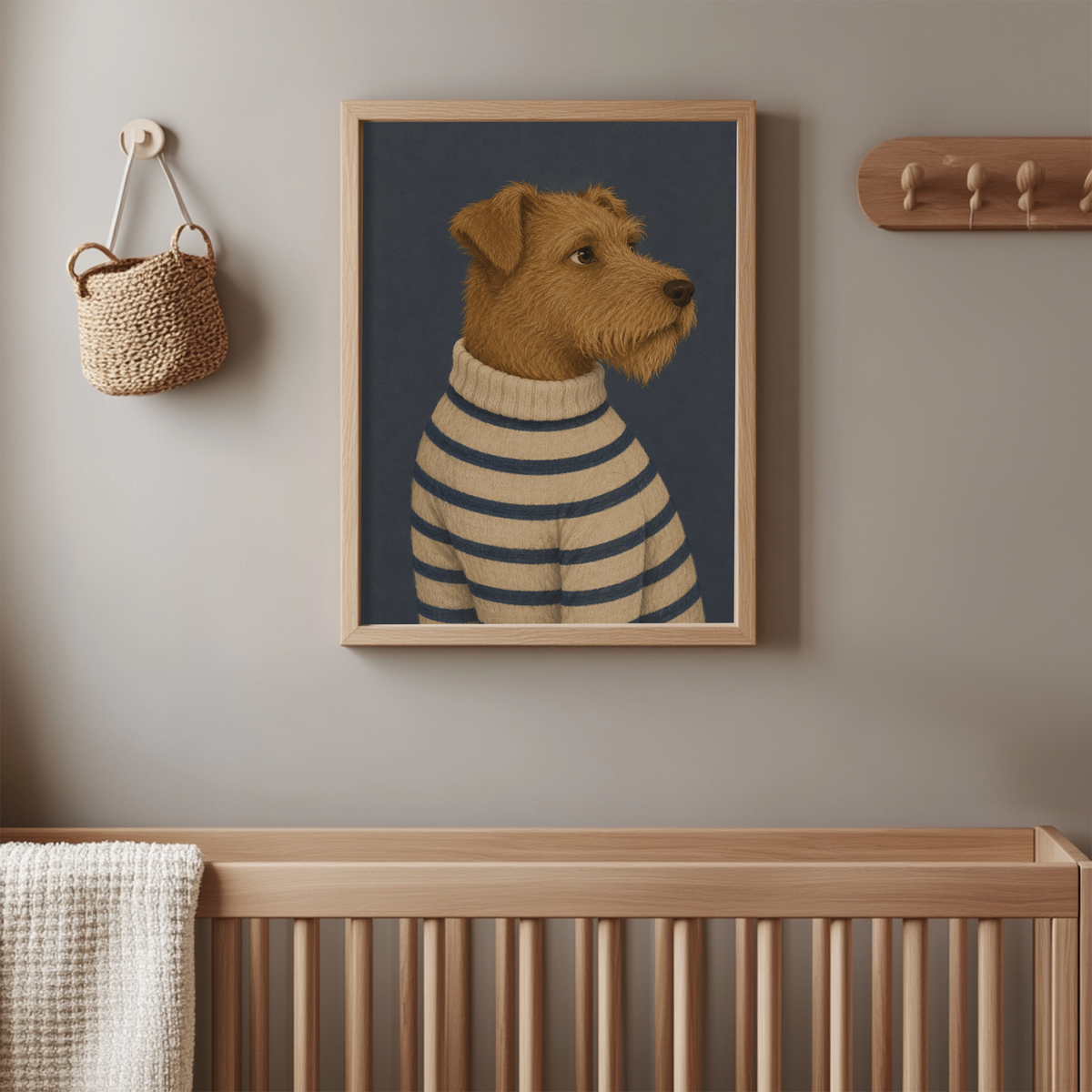 Border Terrier Wall Art Poster