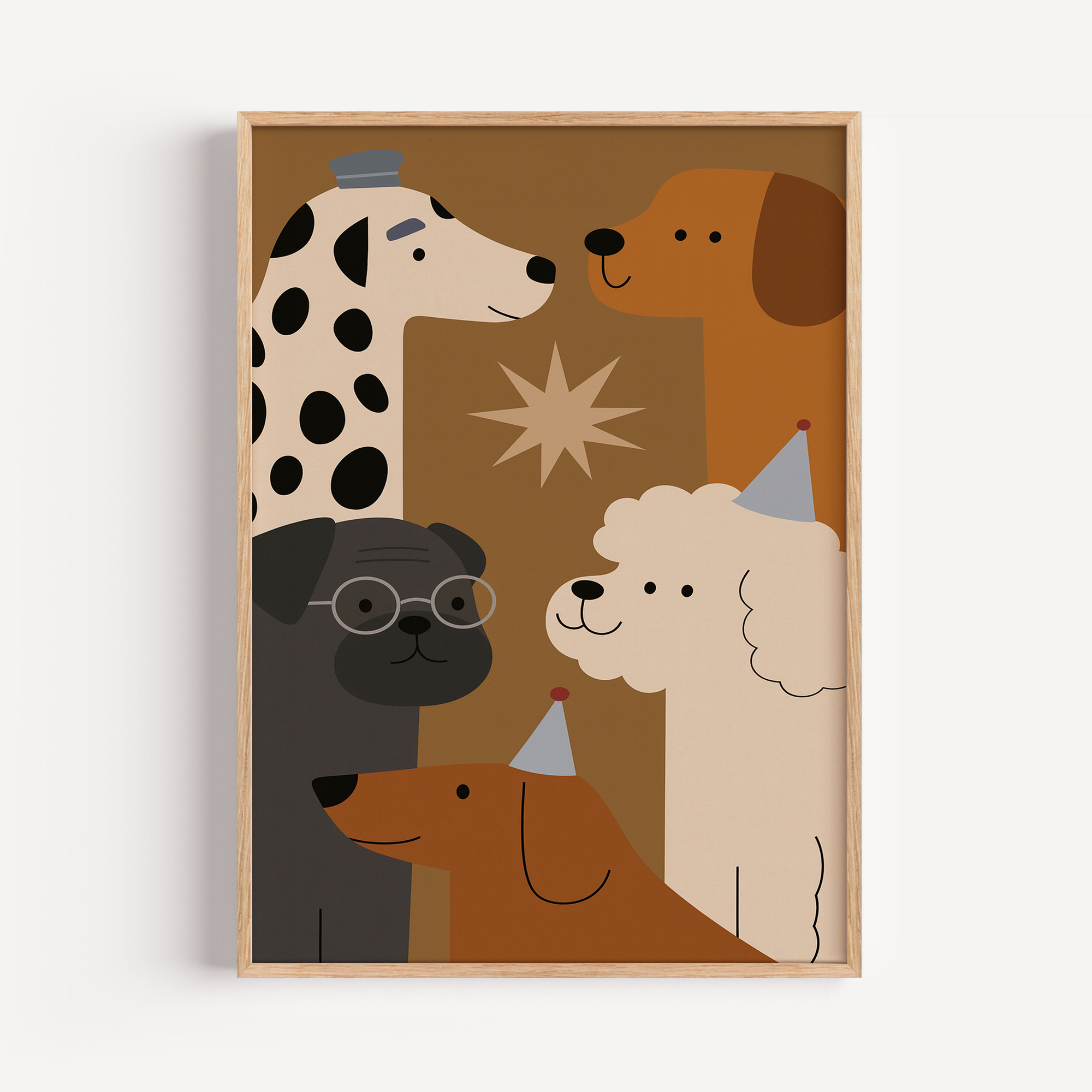 Fun Party Dogs Poster